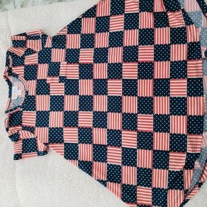 American flag Scarlett size 4